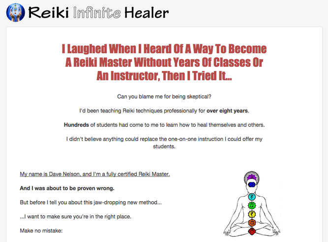 Reiki Infinite Healer